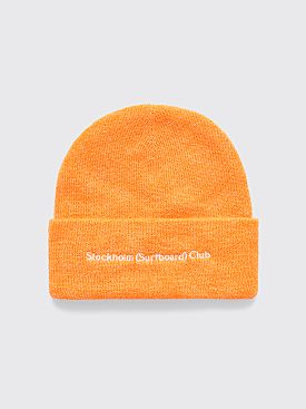 Stockholm Surfboard Club Wool Beanie Orange