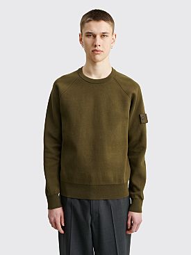 Stone Island Ghost Crew Neck Knit Military Green