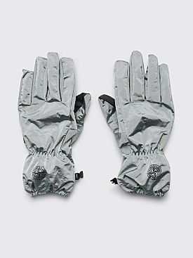 Stone Island Nylon Metal Gloves Aqua