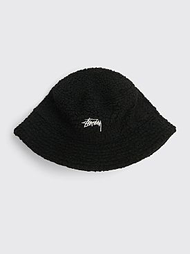 Stüssy Sherpa Bucket Hat Black