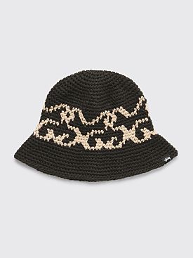Stüssy Knit Bucket Hat Black
