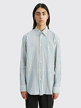 Sunflower Adrian Shirt Stripe White / Blue