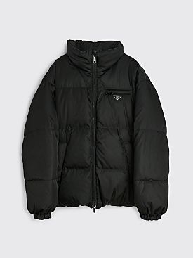 Prada Re-Nylon Down Jacket Black