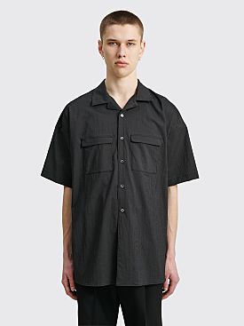 Toironier Open Collar Shirt Black