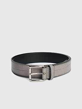 TRÈS BIEN everywear Leather Belt Grey