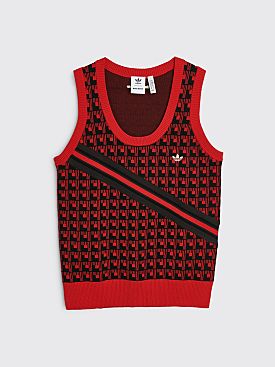 adidas Originals by Wales Bonner Knit Vest Red / Black