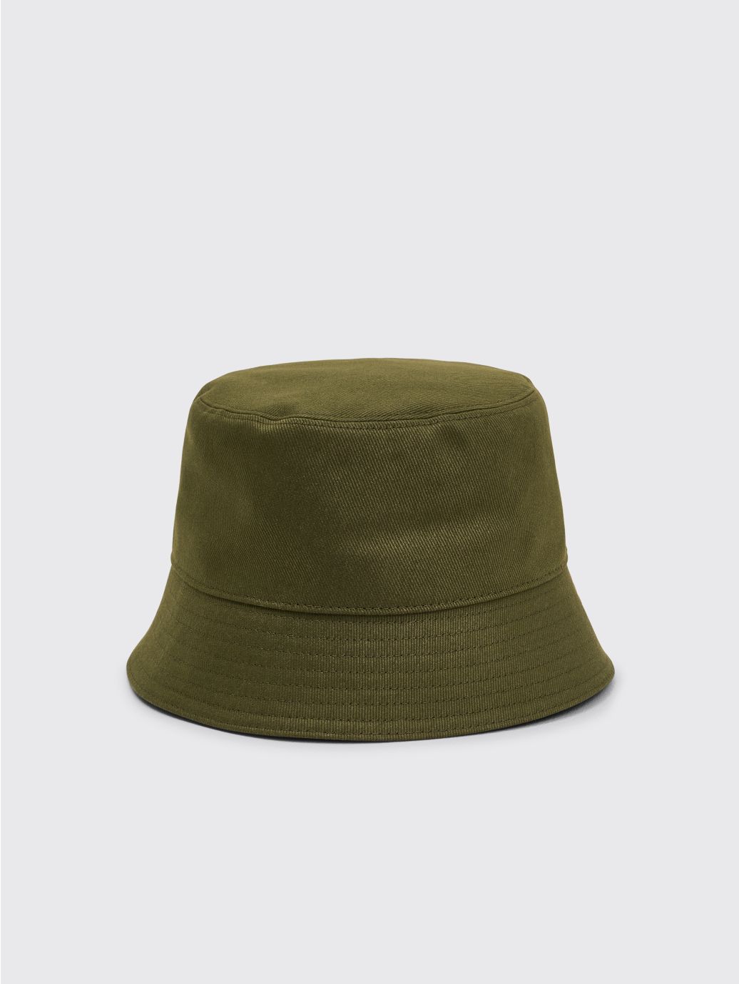 Très Bien - Prada Drill Cotton Canvas Logo Bucket Hat Green
