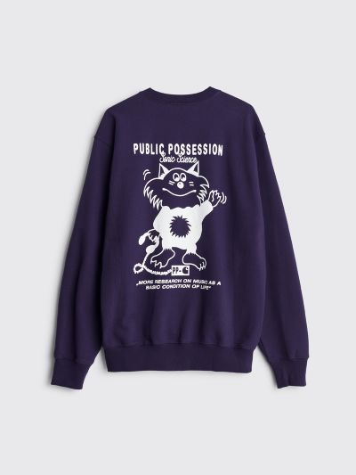 Carhartt WIP Relevant Parties x Public Possession Sweatshirt Purple