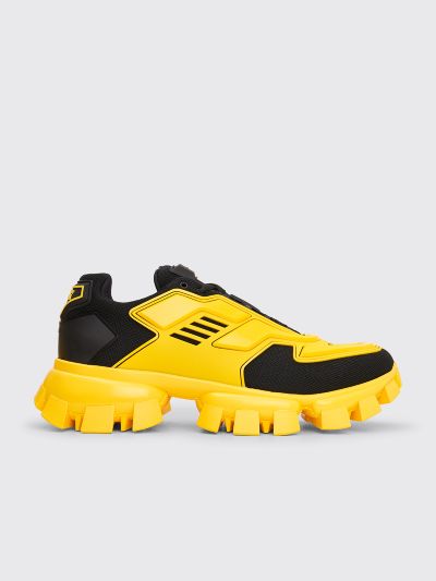 shoes black and yellow