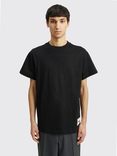 Jil Sander+ Basic T-shirts 3-Pack Black - Très Bien
