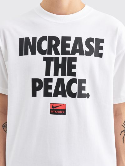 stussy nike increase the peace t shirt
