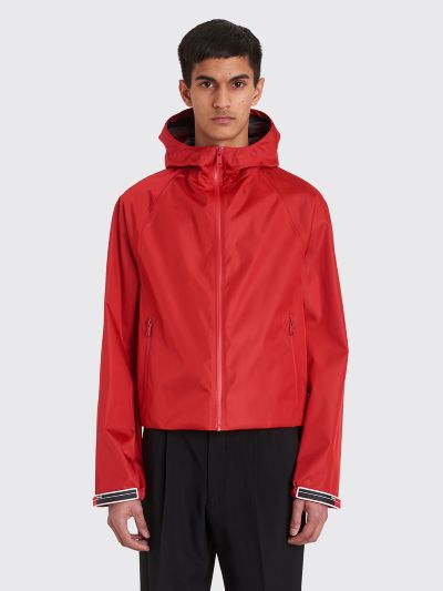 Très Bien - Prada Hooded Zip Jacket Red