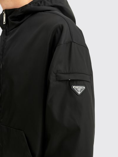 Prada Gabardine Re-Nylon Jacket Black
