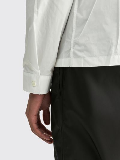 Très Bien - Prada Chambray Zip Shirt White