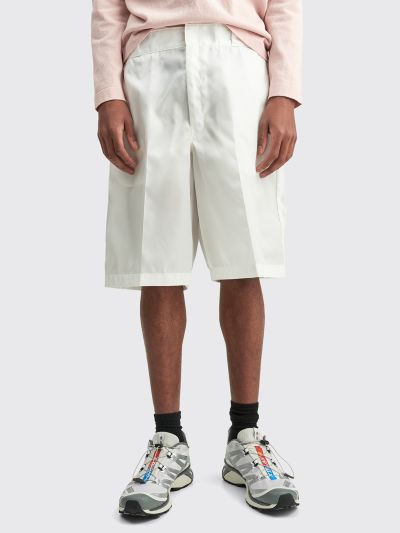 Très Bien - Prada Re-Nylon Bermuda Shorts White