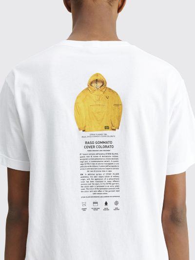 Très Bien - Stone Island Archivio Logo Print T-shirt White