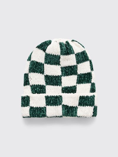 Très Bien - Stüssy Crochet Checkered Beanie Green