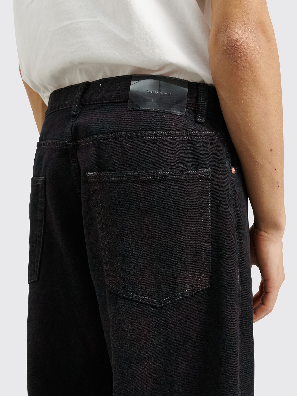 Très Bien - Our Legacy Vast Cut Overdyed Lumbercheck Jeans Black