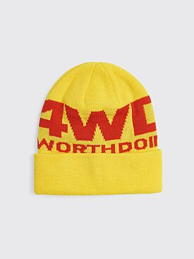 4WD Only Built Beanie Yellow