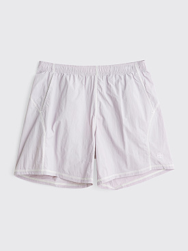Adsum Overlock Seam Shorts Lilac