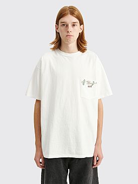 Bode Beaded Wine Pocket T-shirt White