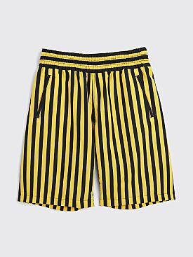 Comme des Garçons Homme Plus Striped Shorts Yellow / Black