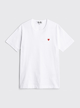 Comme des Garçons Play Mini Heart T-shirt White / Red