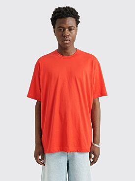 Comme des Garçons Shirt Oversized T-shirt Red