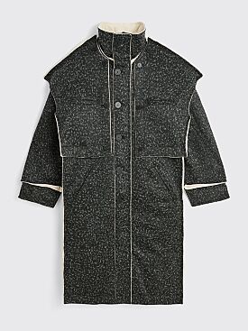 Eckhaus Latta Combination Overcoat Grey Multi