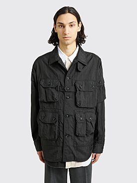 Engineered Garments Nylon Ripstop Explorer Shirt Jacket Black
