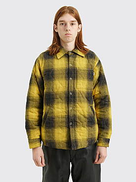 Fucking Awesome Lightweight Reversible Flannel Jacket Yellow / Black