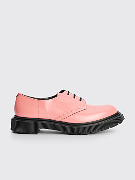 Adieu Type 132 Polido Leather Derby Shoes Lipstick Pink