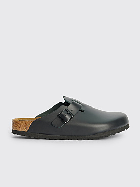 Birkenstock Boston Natural Leather Sandals Black
