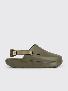 Suicoke Cappo Slippers Olive