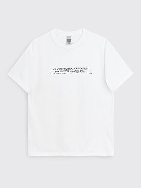 Fraser Croll Andy Warhol Foundation T-shirt White