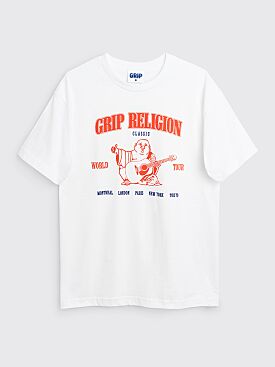 Classic Griptape Grip Religion T-shirt White