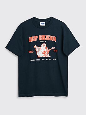 Classic Griptape Grip Religion T-shirt Navy