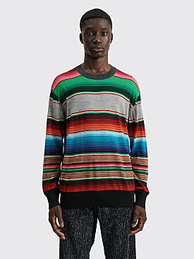 Junya Watanabe MAN Striped Wool Sweater Multi Color
