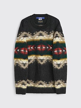 Junya Watanabe MAN x Pendleton Knit Sweater Charcoal