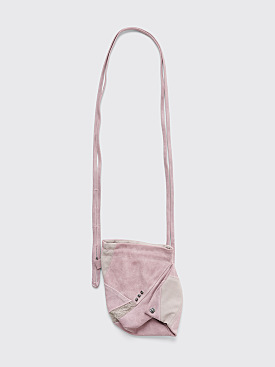 Kiko Kostadinov Oren Bag Small Suede Light Pink