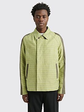 Kiko Kostadinov Tonkin Contrast Jacket Green Sand / Khaki