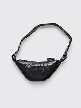 Lemaire Small Croissant Bag Coated Canvas Black