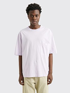 Lemaire Short Sleeve T-shirt Lilac