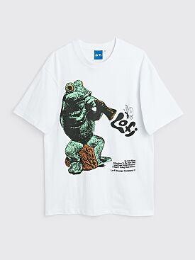 Lo-Fi Frog T-shirt White