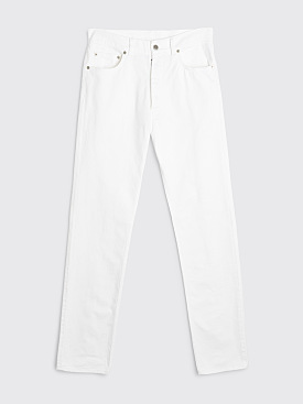 Maison Margiela Five Pocket Jeans White