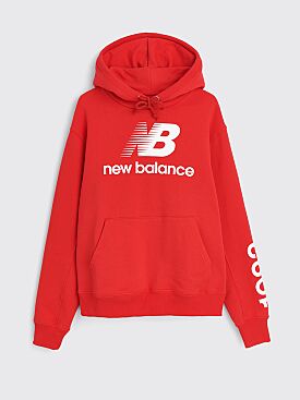 New Balance Made in USA Logo Hoodie Team Red