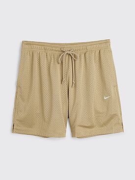 Nike Authentics Mesh Shorts Khaki / White