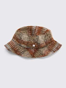 Our Legacy Mohair Bucket Hat Ament Check