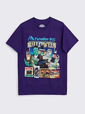 Paradise Albertson’s Halloween T-Shirt Purple