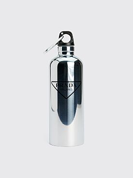 Prada Insulated Water Bottle 500 ml Silver / Black